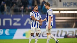 Silvan Wallner (r.) sagt der Fußballbühne Adieu. (Bild: GEPA/GEPA pictures)