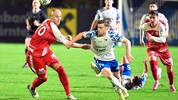 Treibachs Martin Lamzari (Mitte) ist der Schnellste der Liga.