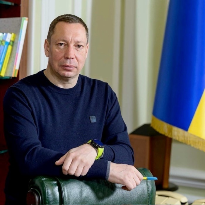 Kyril Shevchenko, former governor of the Ukrainian National Bank, now speaks good German and is ...