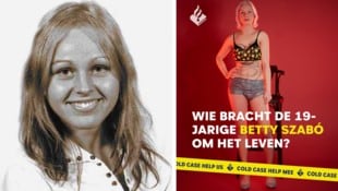 Bernadett „Betty“ Szabo wurde vor 15 Jahre bestialisch ermordet. Nun soll ihr Hologramm zur Lösung des Falles beitragen.  (Bild: Krone KREATIV/Politie Eenheid Amsterdam)