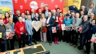 Die Krone-Herzensmenschen bei der Gala am 8. November 2024. Ab sofort können neue ...