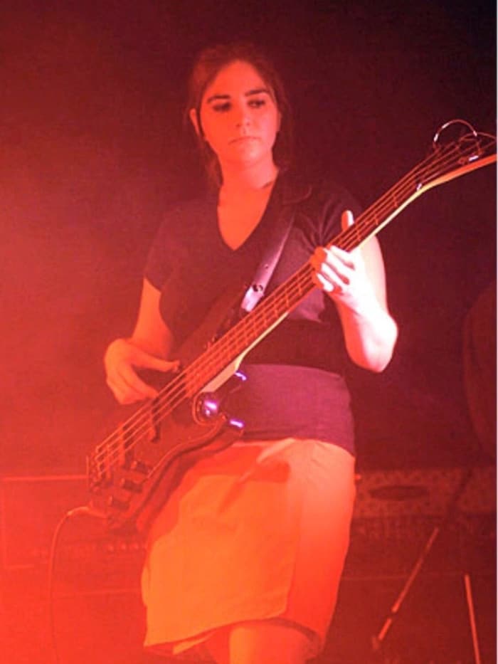 Bassistin Alex Laubner von The Guppies war bereits beim Konzert 2004 dabei.