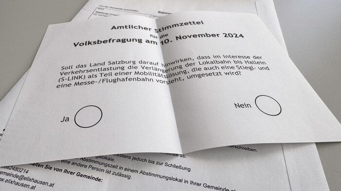 Around 26,800 Salzburg residents applied for voting cards for the referendum on the S-Link on Sunday before polling day.