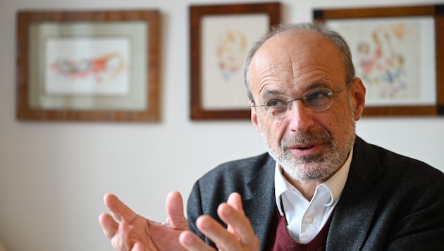 Johannes Fellinger is Head of the Institute for Sensory and Speech Neurology at the Brothers of Mercy (Bild: Wenzel Markus/Markus Wenzel)