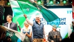 Mario Kunasek: Bisher keine Pannen im Wahlkampf.  (Bild: Pail Sepp)