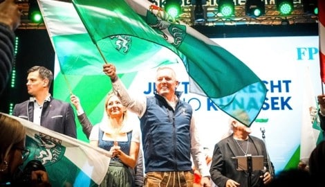 Mario Kunasek: Bisher keine Pannen im Wahlkampf.  (Bild: Pail Sepp)