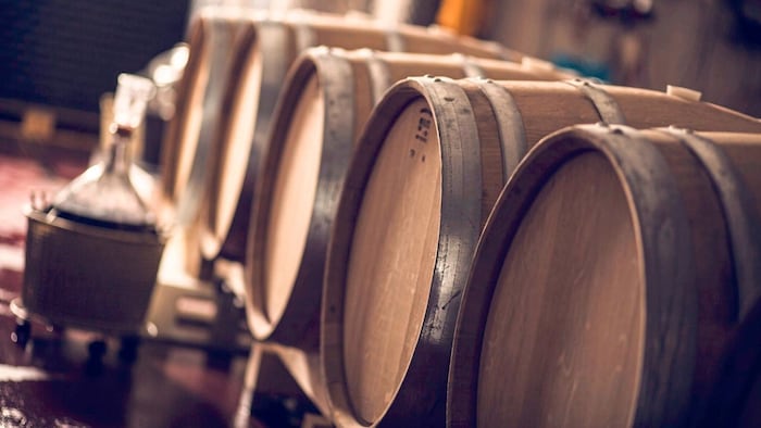 Im Weingut Karnburg wurde fleißig verkostet.