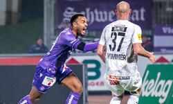 Maurice Malone erzielte in Minute 61 das Goldtor für die Wiener Austria gegen den WAC.