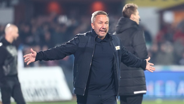 Hartberg coach Manfred Schmid (Bild: GEPA/GEPA pictures)