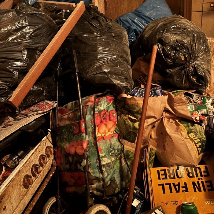 Cooking on the stove is no longer possible here.