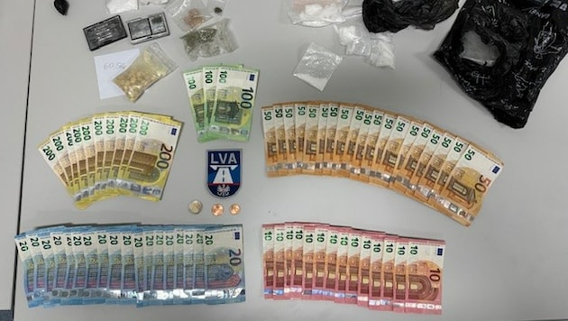 The driver stated that he had nothing to do with narcotics - but this was not the case ... (Bild: LPD Wien)