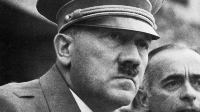 Adolf Hitler bei den Olympischen Spielen 1936 in Berlin