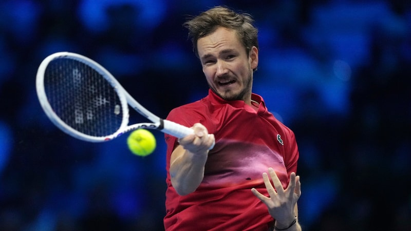 Daniil Medvedev (Bild: AP ( via APA) Austria Presse Agentur/ASSOCIATED PRESS)