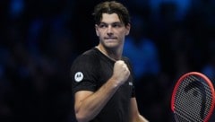 Taylor Fritz hat sich den Auftaktsieg geholt. (Bild: AP ( via APA) Austria Presse Agentur/ASSOCIATED PRESS)