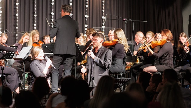 Angelika Silber and Nejc Miklošič performing one of several outstanding duets (Bild: Elfriede Silber)