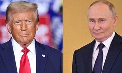 Von links: US-Präsident Donald Trump und der russische Machthaber Wladimir Putin