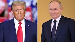 Donald Trump möchte Wladimir Putin von einem Ende des Ukraine-Kriegs überzeugen. (Bild: AFP)