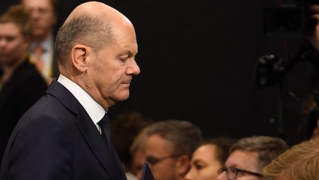 „Überhaupt kein Problem“: Deutschlands Bundeskanzler Olaf Scholz (SPD) schließt die Vertrauensfrage noch vor Weihnachten nicht aus. (Bild: AFP)