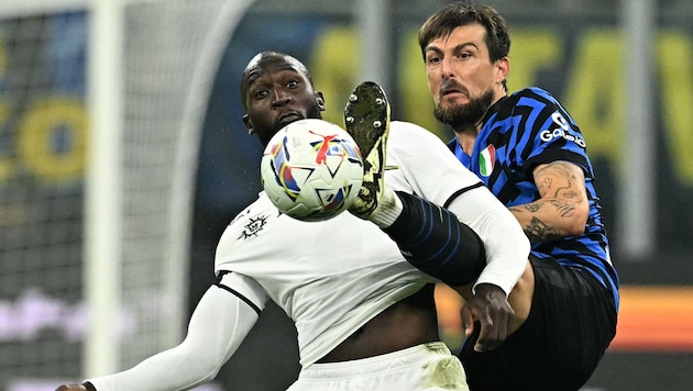 Inter and Napoli drew 1-1. (Bild: APA/AFP/Gabriel BOUYS)