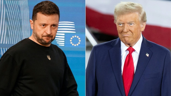 Selenskyj kündigte nach einem Telefonat mit Trump am Samstag bei Telegram ein Treffen an.
