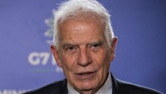 Der EU-Außenbeauftragte Josep Borrell hat den Ukraine-Plänen von Trump und Orbán eine Absage erteilt. (Bild: AFP/Tiziana Fabi)