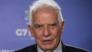 Der EU-Außenbeauftragte Josep Borrell hat den Ukraine-Plänen von Trump und Orbán eine Absage erteilt. (Bild: AFP/Tiziana Fabi)