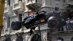 Der Unfall von Sergio Perez in Monaco ist finanziell besonders stark zu Buche geschlagen. (Bild: GEPA/GEPA pictures)