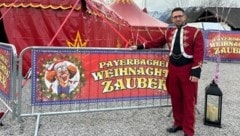 Von 21. Dezember bis 6. Jänner findet wieder der Payerbacher Weihnachtszauber des Circo de Gomes statt. Direktor Roman Mandl de Gomes freut sich auf zahlreiche Besucher.  (Bild: ZVG Circo de Gomes)