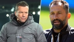 Hasan Salihamidzic (re.) knöpft sich Lothar Matthäus vor. (Bild: GEPA pictures)