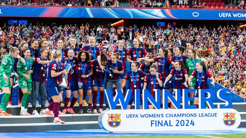 Barcelona have won the Women's Champions League twice in a row. (Bild: GEPA pictures)