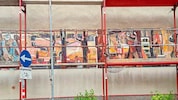 Dieses Mosaik muss einer Wärmedämmung weichen.