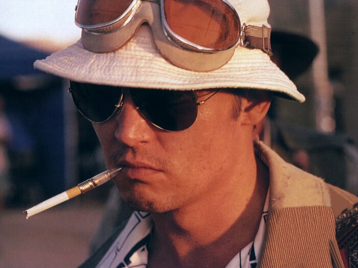 Johnny Depp in "Fear and Loathing in Las Vegas"