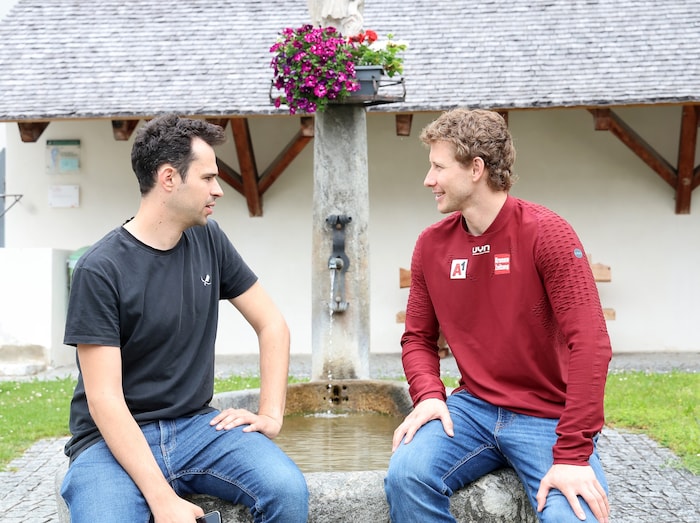 The "Krone" visited Raschner in his home town of Mils.
