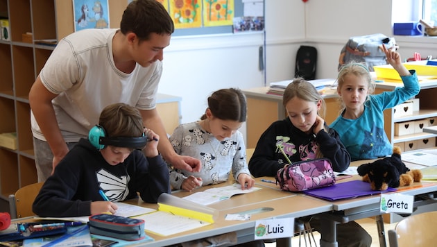 Sparen ist bei der neuen Landesregierung angesagt. Landeshauptmann Wallner will schauen, wie viel Assistenzpersonal es wirklich an den Schulen braucht – und ob der Output stimmt. (Bild: Birbaumer Christof)