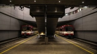 Das Ende des Lokalbahn-Tunnels bleibt beim Hauptbahnhof. (Bild: Tröster Andreas)