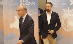 Politik in Bedrängnis: Haslauer und Schnöll beruhigen.