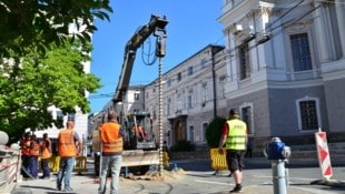 Durch die Bohrungen gibt es viele neue Daten in der Stadt. (Bild: Stadt Salzburg / Karl Schupfer)