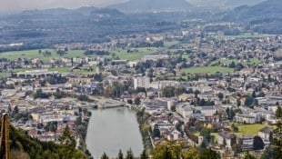 Im Süden der Stadt Richtung Hallein, wo für den S-Link noch viel gebaut werden müsste, war die Ablehnung relativ hoch. (Bild: Tschepp Markus)