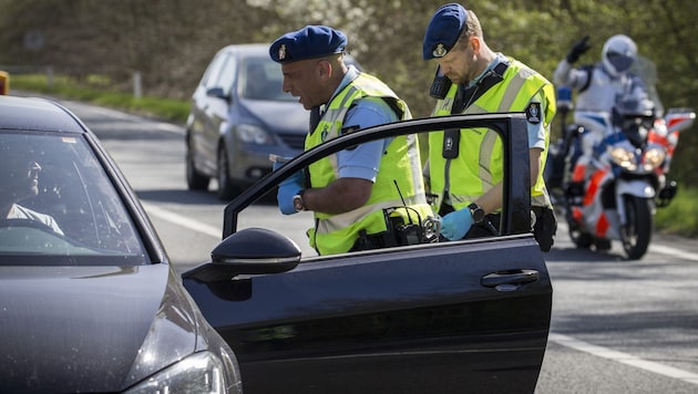 The Dutch-German border (symbolic image) (Bild: AFP)