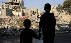 Palästinensische Kinder im Gazastreifen