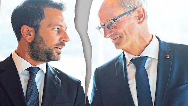 Will the "hunting case" lead to a rift between Mattle and Dornauer? (Bild: Christof Birbaumer/Krone Kreativ)