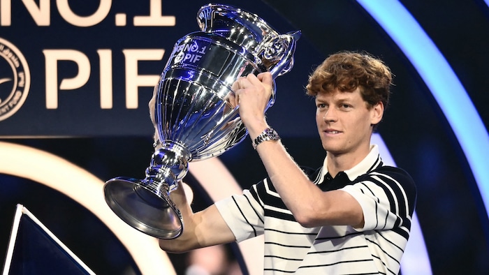 Jannik Sinner was honored