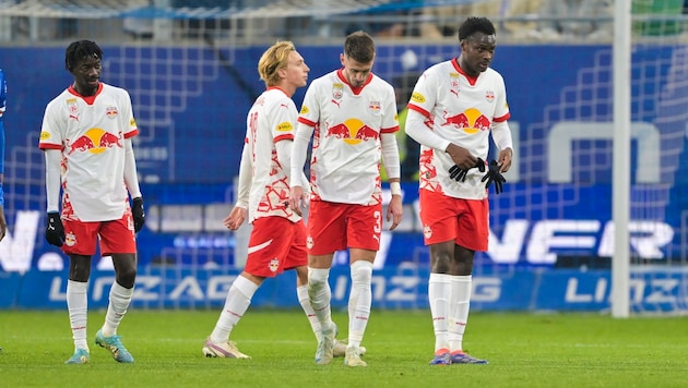 Frustration at Red Bull Salzburg (Bild: GEPA)