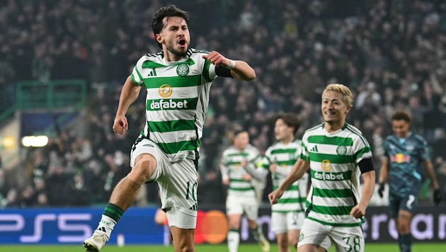 Nicolas Kühn (li.) ist nach einer starken Saison bei Celtic heiß begehrt.