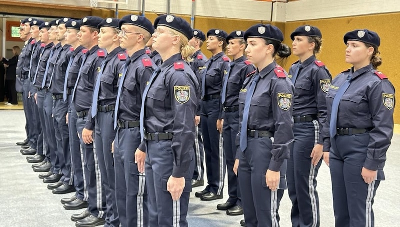 Der Bund müsse sich um die Rezepte kümmern, den Polizeiberuf attraktiver zu machen, meint Mario Leiter, der selbst für die Stadtpolizei Bludenz tätig ist.  (Bild: Schulter Christian)