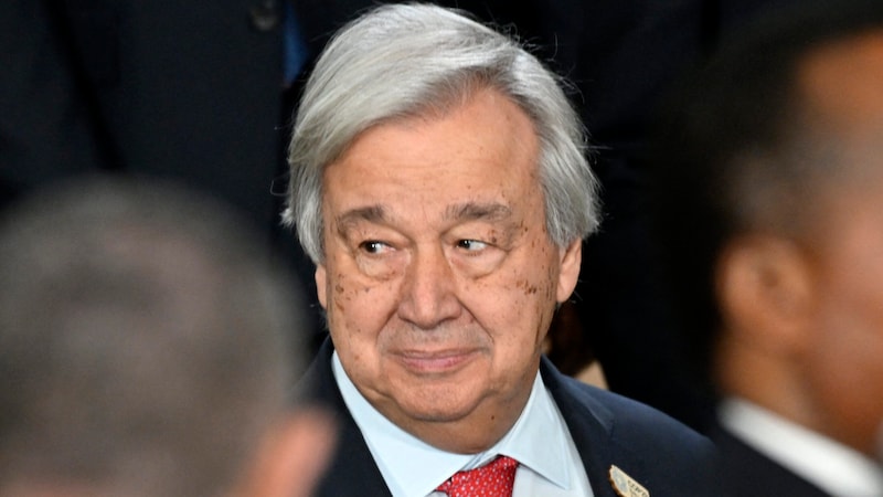 UNO-Generalsekretär António Guterres (Bild: AFP/APA/Alexander Nemenov)