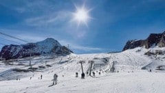 Ein herrlicher Spätherbsttag im Gletscherskigebiet Kitzsteinhorn (Bild: Wallner Hannes)