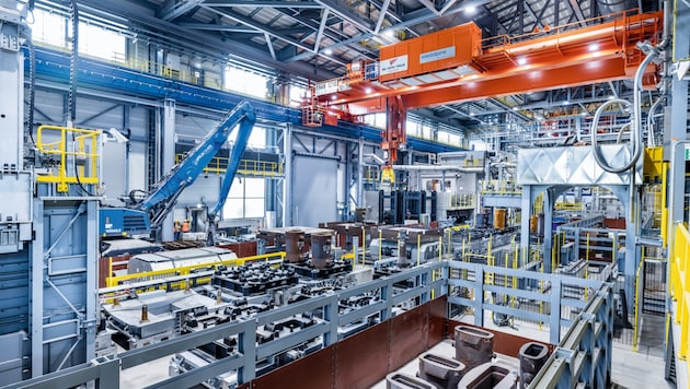 State-of-the-art: the voestalpine stainless steel plant in Kapfenberg. (Bild: voestalpine)