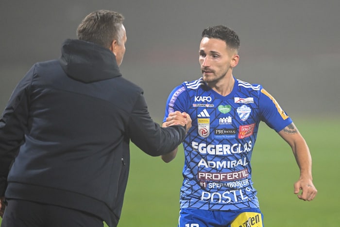 Trainer Manfred Schmid setzt auf seinen Spielmacher Donis Avdijaj.