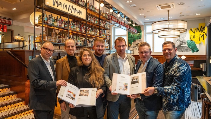 From left to right: Franz Bernthaler, Klemens Brugner, Elena Vacano, Thomas Reinisch, Marcus ...